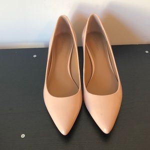 Calvin Klein Light Pink Block Heel Pump